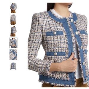 Veronica Beard Esten Tweed Jacket - Size 4